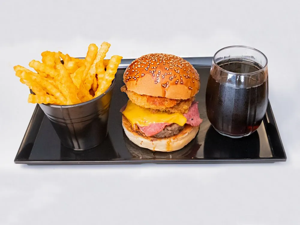 Barbekü Burger Menü